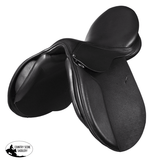 Jeremy & Lord Leather GP Saddle w/Adjustable Gullet - Black - Country Scene Saddlery and Pet Supplies