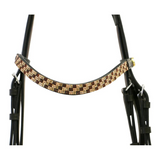 Jeremy & Lord Hanoverian Bridle w/Bronze Crystals. - Country Scene Saddlery and Pet Supplies