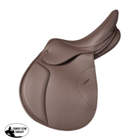 Jeremy & Lord Synthetic Saddle - Adjustable Gullet Brown English