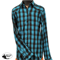 K2023 - Betts Check Kids Shirt Western