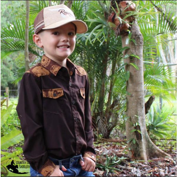 K2048B - Andrew Kids Western Shirt 2 Country Clothing