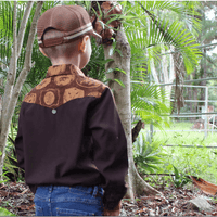 K2048B - Andrew Kids Western Shirt Country Clothing