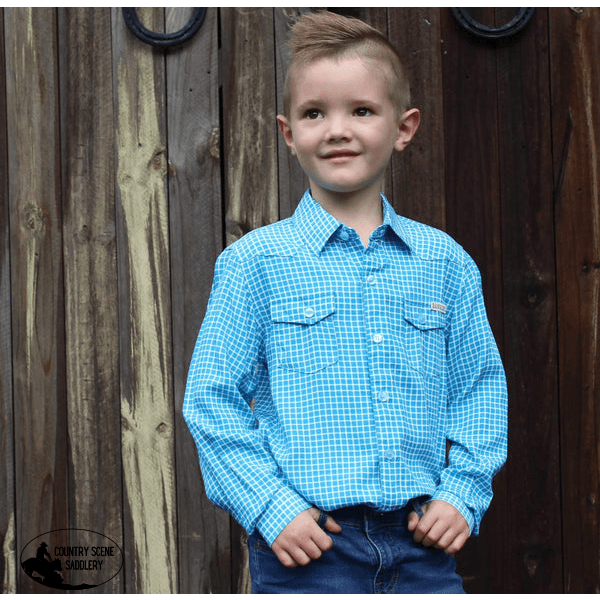 K2049B - Archer Kids Western Shirt 6 Country Clothing