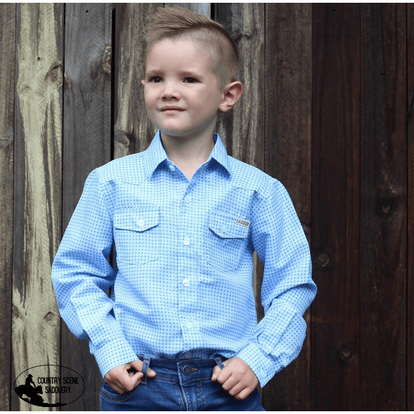 K2050B - Aren Kids Western Shirt Country Clothing