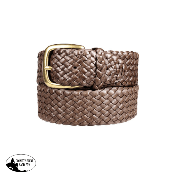 Kangaroo Plaited Belt - Drover 34