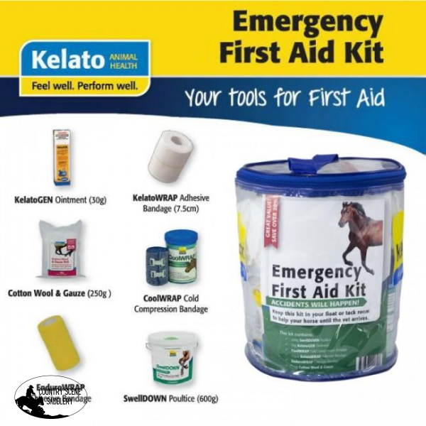 New! Kelato First Aid Kit Equine Posted.*