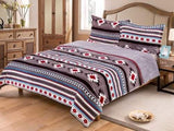 New! King Size 3 pc Borrego comforter set with southwest design. Highly Recommended - Country Scene Saddlery and Pet Supplies