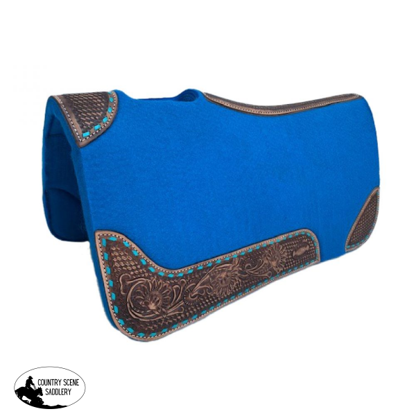 Klassy Cowgirl 1 Thick Felt Pad With Vented Wither. 30 X 28 Western Pads
