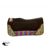 Klassy Cowgirl 28x30 Barrel Style 1” brown felt pad - Country Scene Saddlery and Pet Supplies
