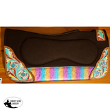 Klassy Cowgirl 28x30 Barrel Style 1” brown felt pad - Country Scene Saddlery and Pet Supplies