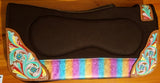 Klassy Cowgirl 28x30 Barrel Style 1” brown felt pad - Country Scene Saddlery and Pet Supplies