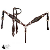 Klassy Cowgirl Argentina Cow Leather Headstall and Breast Collar Set 🚚 Posted. * - Country Scene Saddlery and Pet Supplies