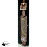Klassy Cowgirl Argentina cow leather single ear headstall. - Country Scene Saddlery and Pet Supplies