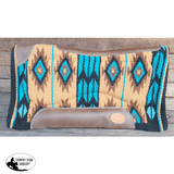 Klassy Cowgirl Wool Top Memory Felt bottom Pad. 30” X 28” Wool Top Memory felt - Country Scene Saddlery and Pet Supplies