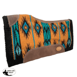 Klassy Cowgirl Wool Top Memory Felt bottom Pad. 30” X 28” Wool Top Memory felt - Country Scene Saddlery and Pet Supplies