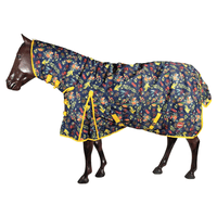 Kozy 1200D Nylon Horse Rug Combo (200G Fill) - Native Flowers