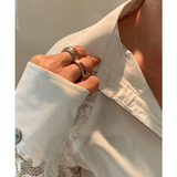 L1126 - Diane Ladies 1/2 Lace Western Shirt Shirts & Tops