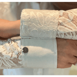 L1126 - Diane Ladies 1/2 Lace Western Shirt Shirts & Tops