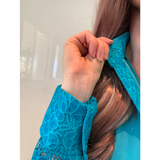 L1312 BEC - Ladies 1/2 Lace Western Shirt Shirts & Tops