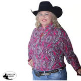 L1349 - Alexa Ladies Western Shirt - Country Scene Saddlery and Pet Supplies