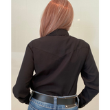 L1355 - Billie Ladies Western Shirt - No Pockets Shirts & Tops