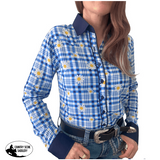L1398 - Gemma Ladies Western Shirt - Country Scene Saddlery and Pet Supplies