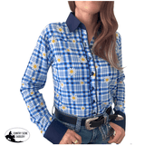 L1398 - Gemma Ladies Western Shirt - Country Scene Saddlery and Pet Supplies
