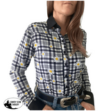 L1399 - Gena Ladies Western Shirt - Country Scene Saddlery and Pet Supplies