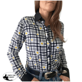 L1399 - Gena Ladies Western Shirt - Country Scene Saddlery and Pet Supplies