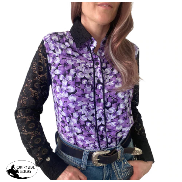 L1400 - Geri Ladies Western Shirt - Country Scene Saddlery and Pet Supplies