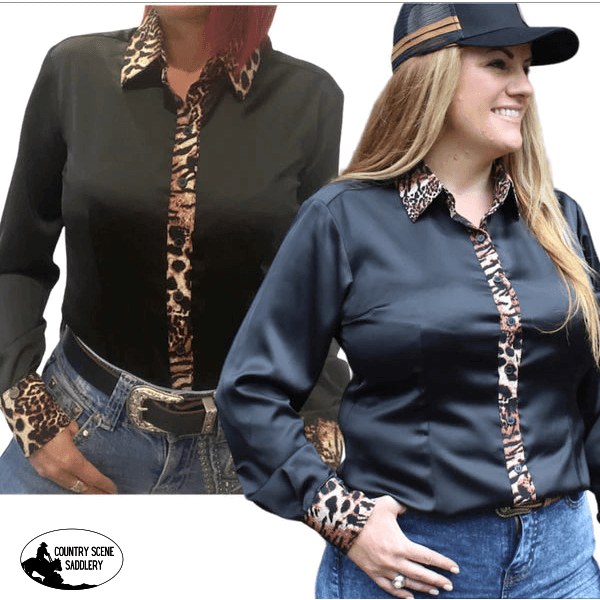 L1406 - Kay Ladies Satine Western Shirt Western Shirts