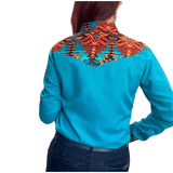 L1458 - Caron Ladies Western Shirt - Country Scene Saddlery and Pet Supplies