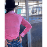 L1470 - Cami Gigham Ladies Western Shirt - Country Scene Saddlery and Pet Supplies