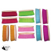 New! Large Neon Dandy Brush Horse Grooming Combs Brushes & Mitts