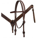 Leather buck stitched bridle and breastcollar set. - Country Scene Saddlery and Pet Supplies