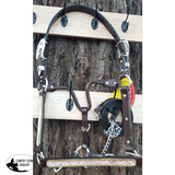 New! Leather Full Horse Size Show Halter With Lead.