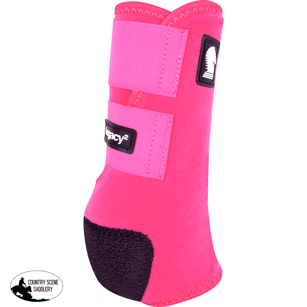 Legacy2 Support Boots Fuchsia Horse & Leg Wraps