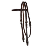 5/8” Floral Tooled Browband Headstall - Country Scene Saddlery and Pet Supplies