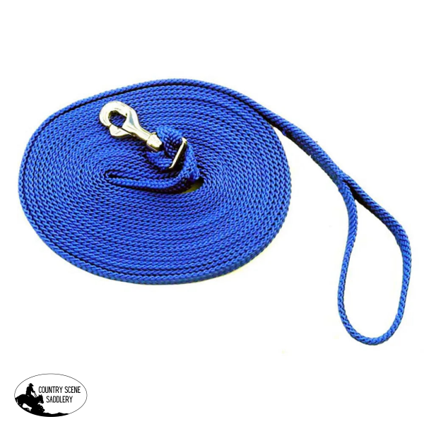 Lunge Lead Soft Tubular Braided - Country Scene Saddlery and Pet Supplies