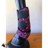 Maroon Cheetah Boots. - Country Scene Saddlery and Pet Supplies