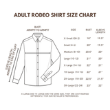 Maroon Solid Performance Rodeo Shirt (Adult) Western Shirts