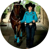 New! MJ43 JOSEY PATRIOT ALL AROUND - saddle