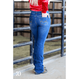 Medium Wash Signature Bootcut Denim Jeans Ladies Jeans