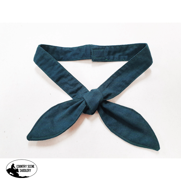 Mens Western Tie Assorted Colours Bottle Green Neck Ties & Scarves Black Desert Steer Bandana