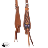 MINI SILVER ROYAL BUTTERFLY BROWBAND HEADSTALL - Country Scene Saddlery and Pet Supplies