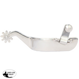 Myler Stainless Steel Spur with 1" Band and 9 Point Rowel. - Country Scene Saddlery and Pet Supplies