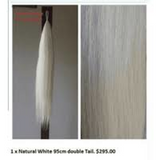 Natural White Horse Tails