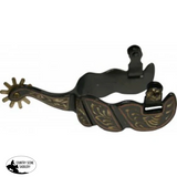 New! 088111L - Midnight Show Spur - Country Scene Saddlery and Pet Supplies