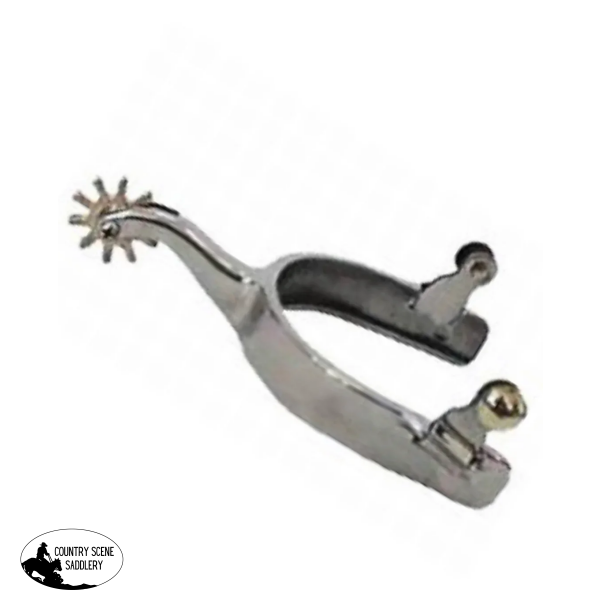 New! 088960Y - Campdraft Spur W/ Lip S/s Youth Rodeo