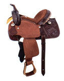 10,12 and 13 inch Buffalo Youth Barrel Style Saddle. - Country Scene Saddlery and Pet Supplies